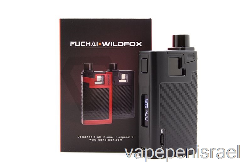 חד פעמי Vape Israel Sigelei Fuchai Wildfox 40w ערכת הכל באחד אדום